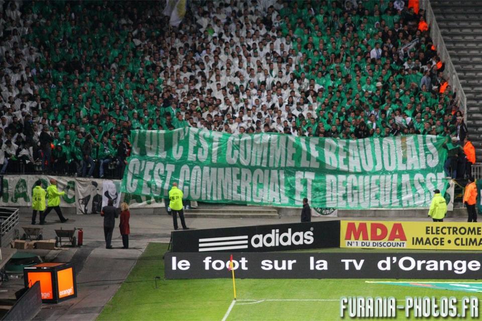 Flash - Les supporters de l'ASSE interdits de déplacement à Lyon 